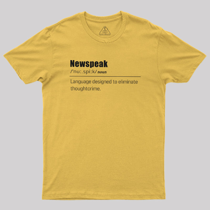 Newspeak Defined Geek T-Shirt