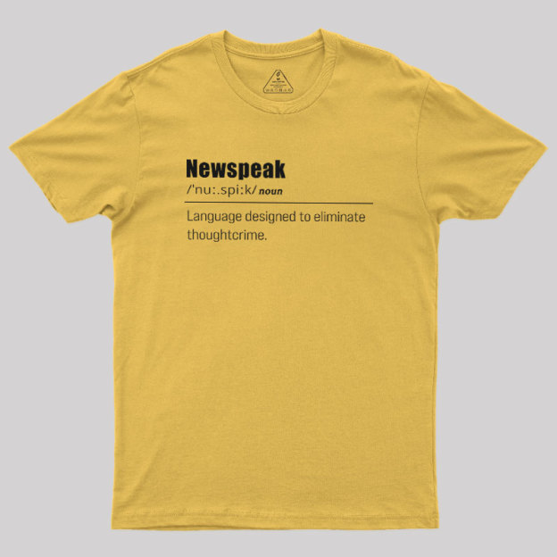 Newspeak Defined Geek T-Shirt