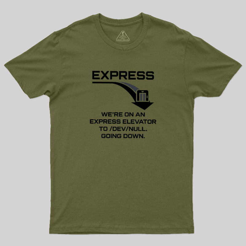 Data Black Hole Express Geek T-Shirt
