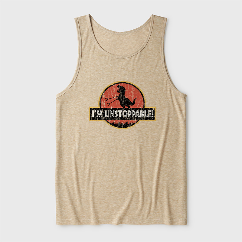 I'm Unstoppanle Ultra Soft Heather Tank