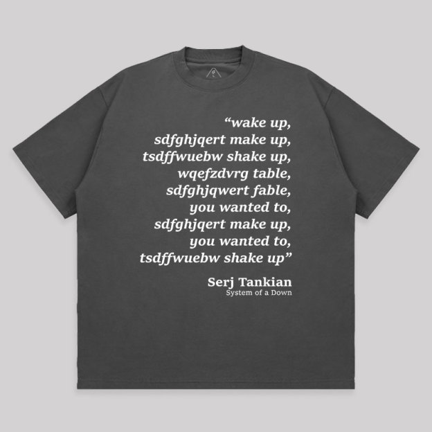 Wake Up Unisex Oversized T-shirt