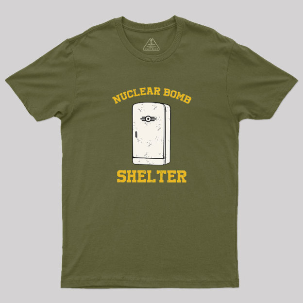 Nuclear Bomb Shelter Geek T-Shirt