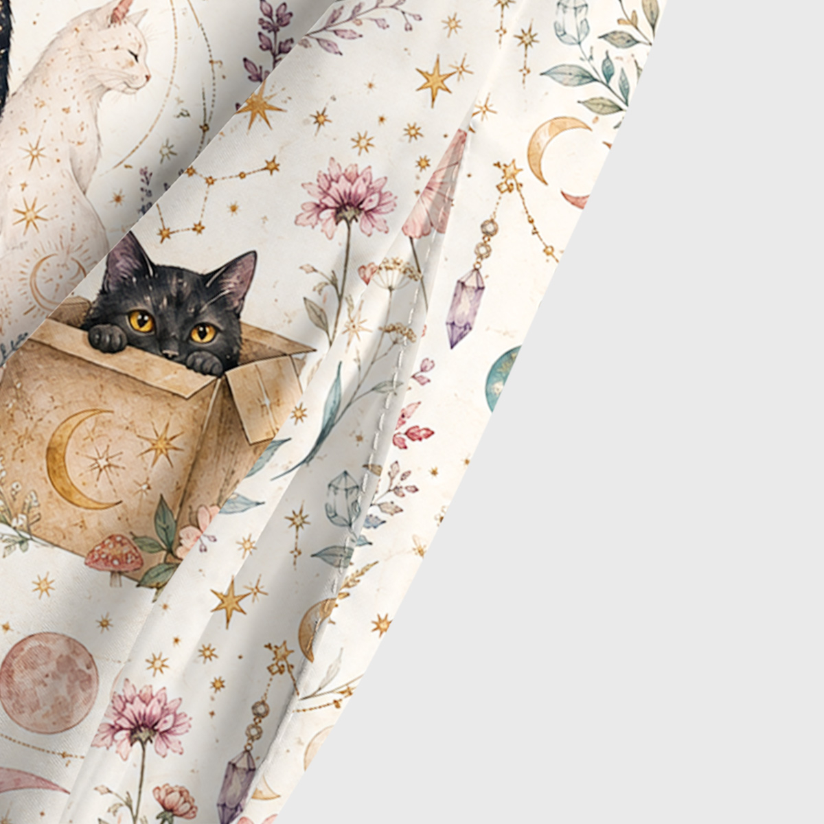 Schrödinger's Cottage Witch Geek Tiered Cami Maxi Dress