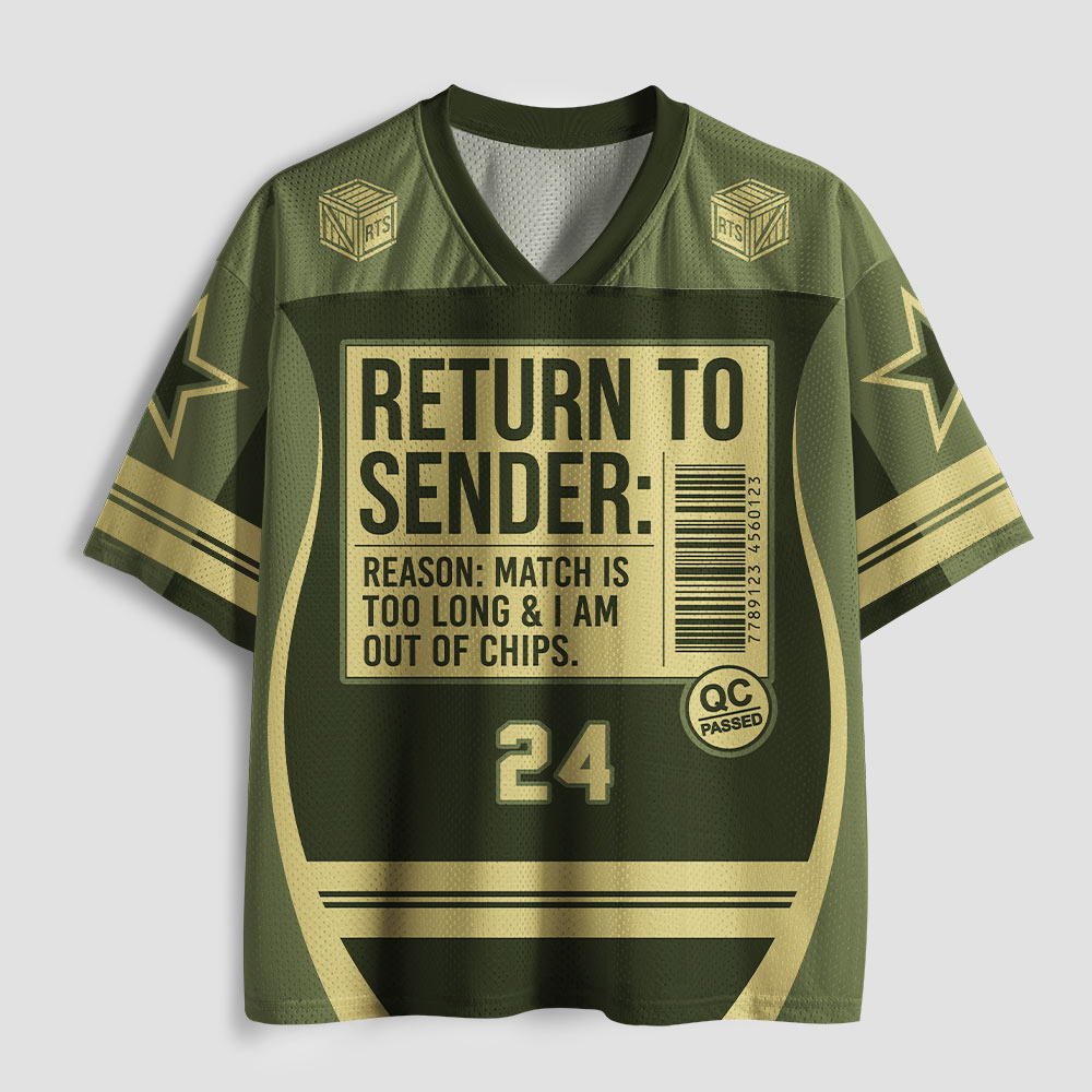 Return To Sender Geek Mesh Jersey