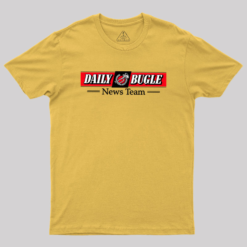 Daily Bugle News Team Geek T-Shirt