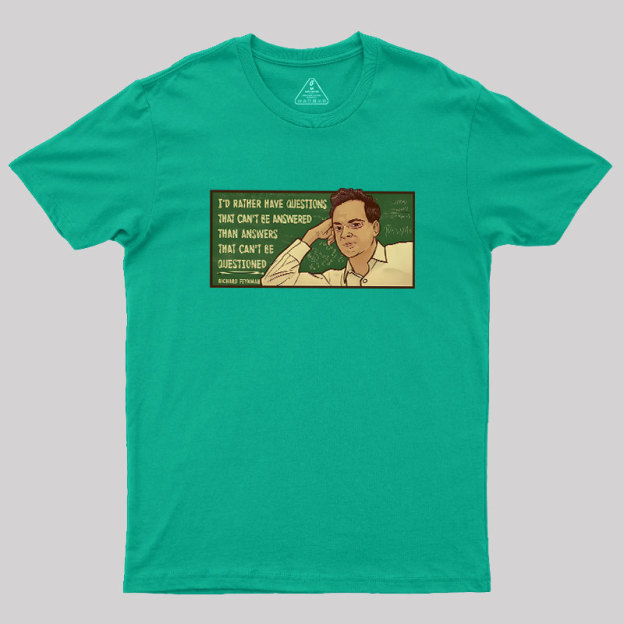 Feynman Science Shirt Geek T-Shirt