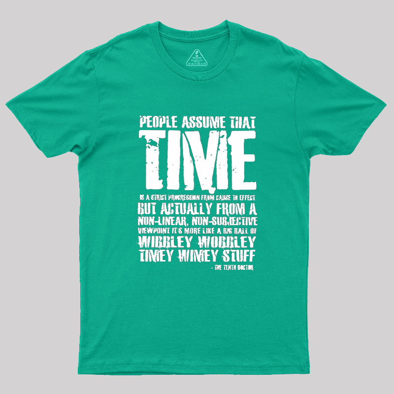 Wibley Wobbley Timey Wimey Geek T-Shirt