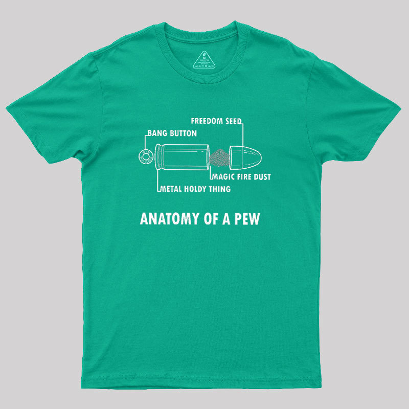 ANATOMY OF A PEW Geek T-Shirt