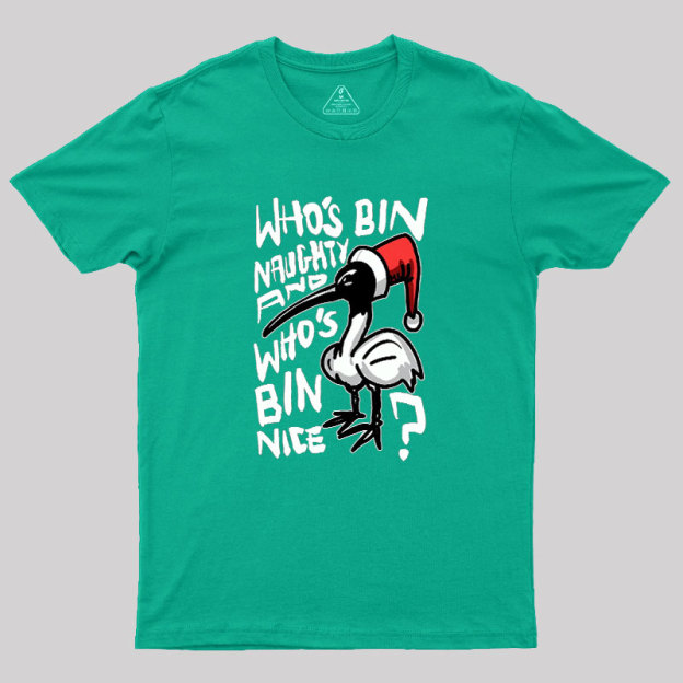 Christmas Bin Chicken Geek T-Shirt