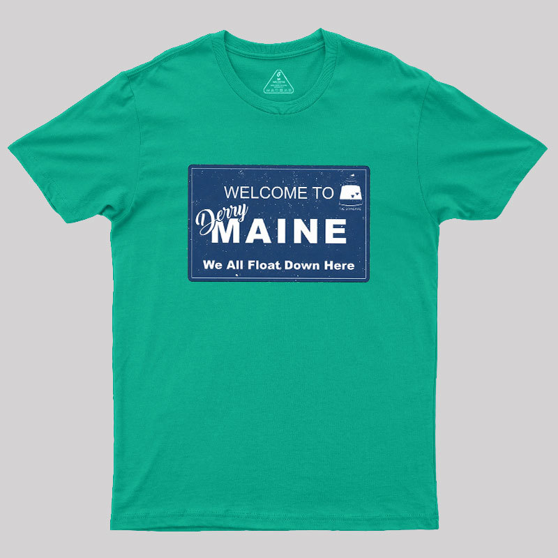 Welcome to Derry Maine Geek T-Shirt