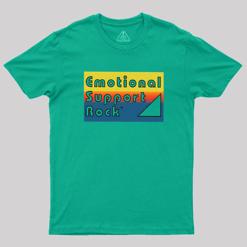 Emotional Support Rock Geek T-Shirt