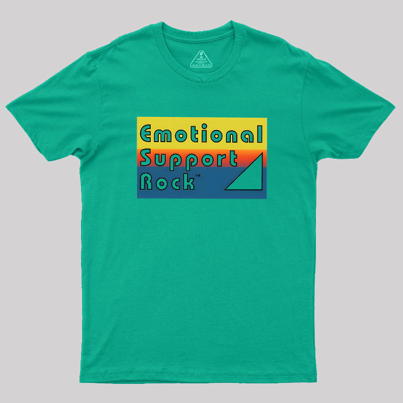 Emotional Support Rock Geek T-Shirt