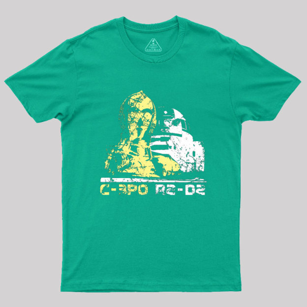 C-3po And R2D2 Geek T-Shirt