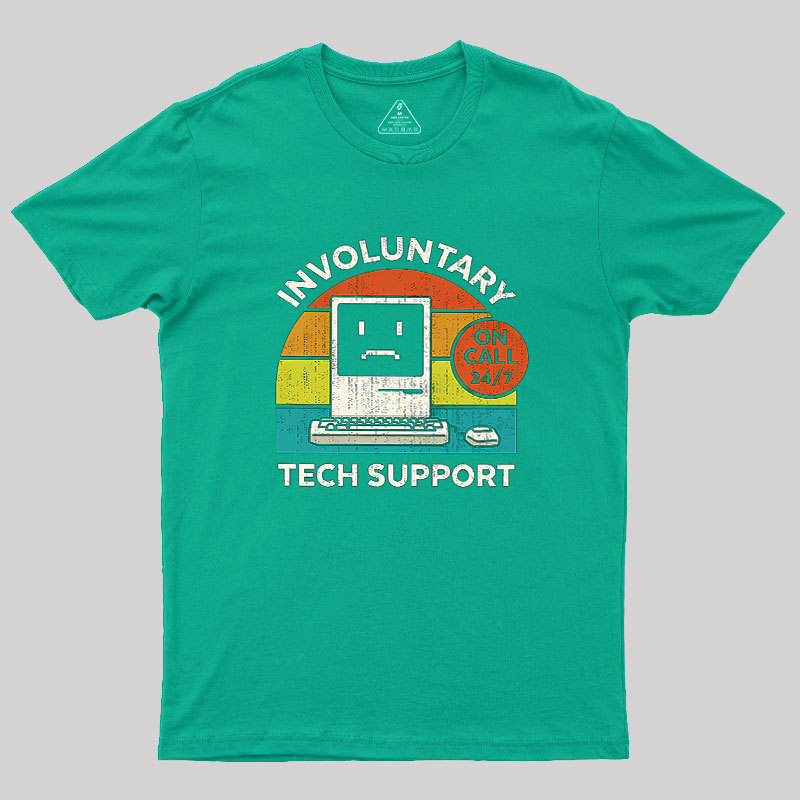 Involuntary Tech Support - Remix Geek T-Shirt