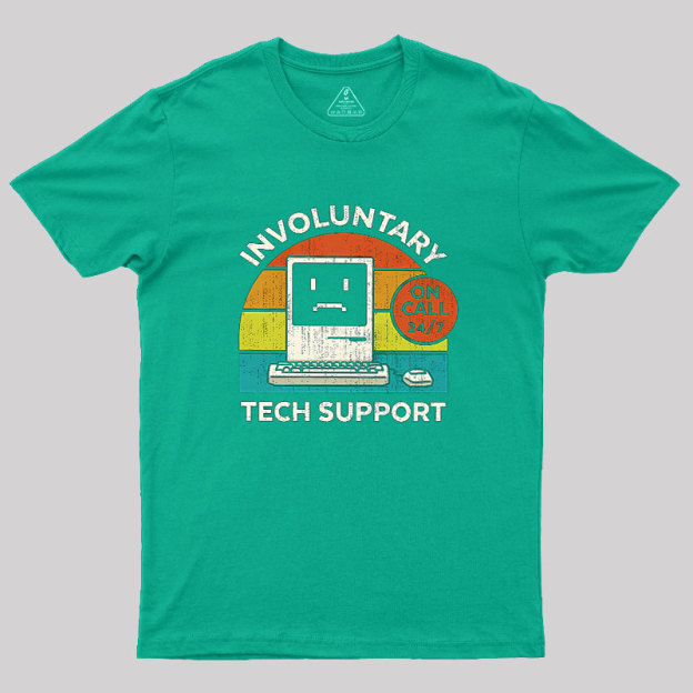 Involuntary Tech Support - Remix Geek T-Shirt
