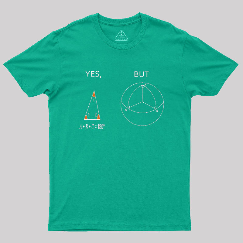 YES BUT Geek T-Shirt