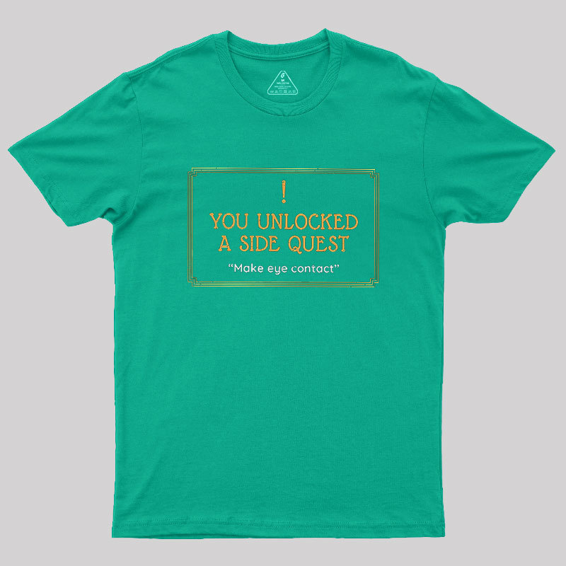 Unlocked Side Quest Geek T-Shirt