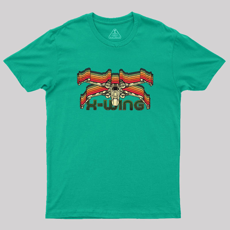 Vintage X Fighter Geek T-Shirt