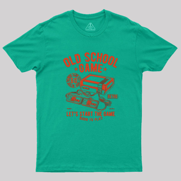OLD SCHOOL GAME Geek T-Shirt