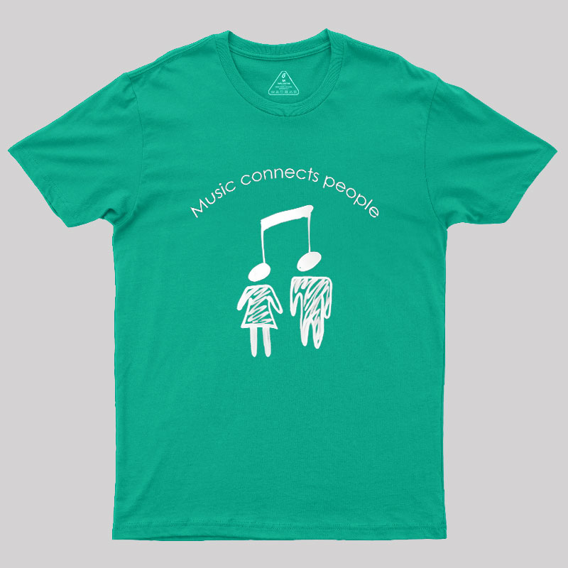 Music Contact People Geek T-Shirt