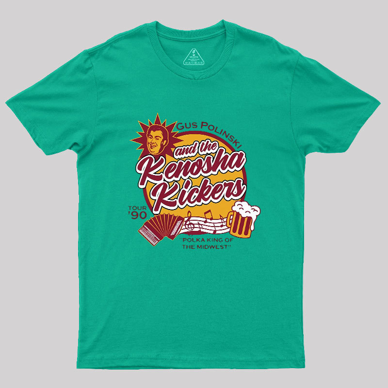 Kenosha Kickers Tour 90s Geek T-Shirt