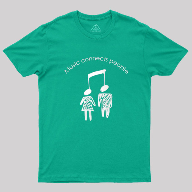 Music Contact People Geek T-Shirt