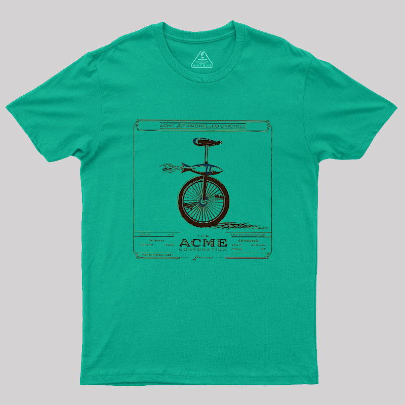 AACME Jet-Propelled Unicycle Geek T-Shirt