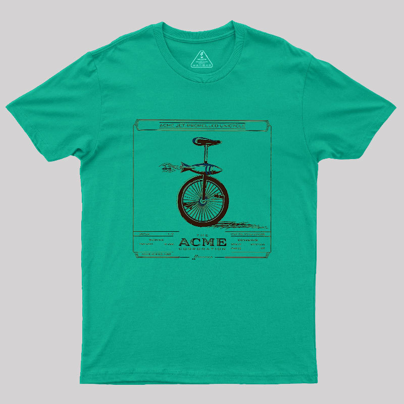 AACME Jet-Propelled Unicycle Geek T-Shirt