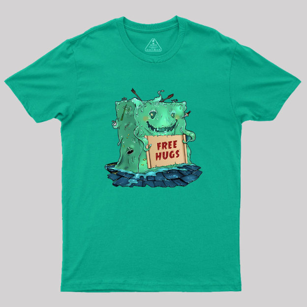 Gelatinous Cube free hugs Geek T-Shirt