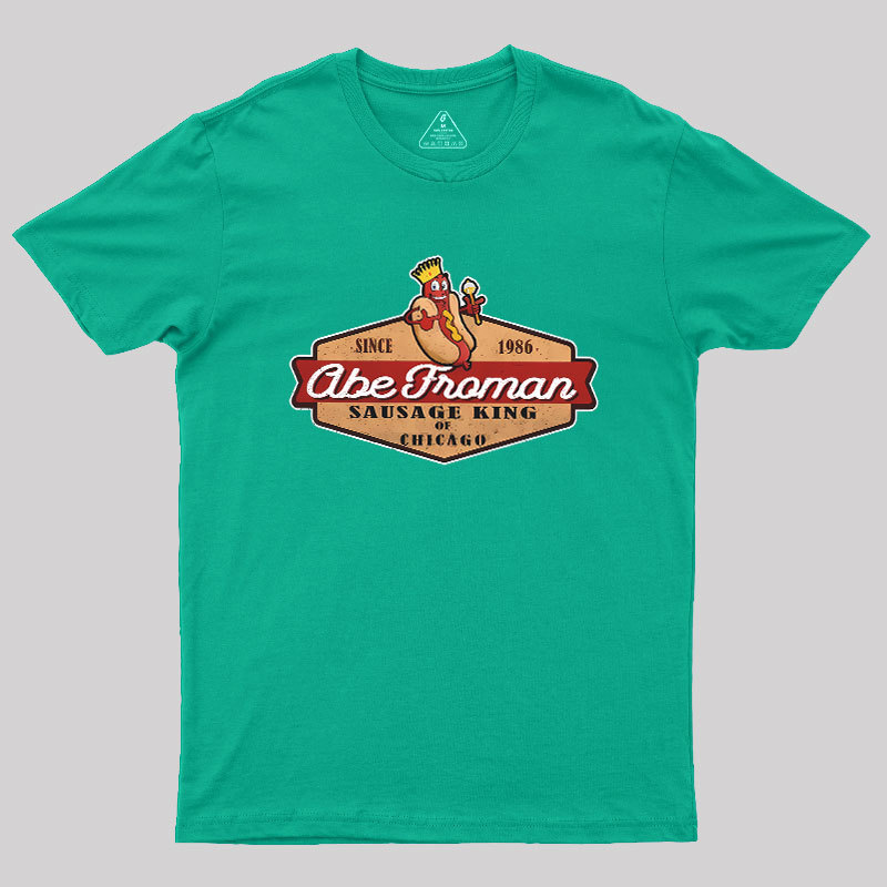 Abe Froman Sausage King Of Chicago Geek T-Shirt