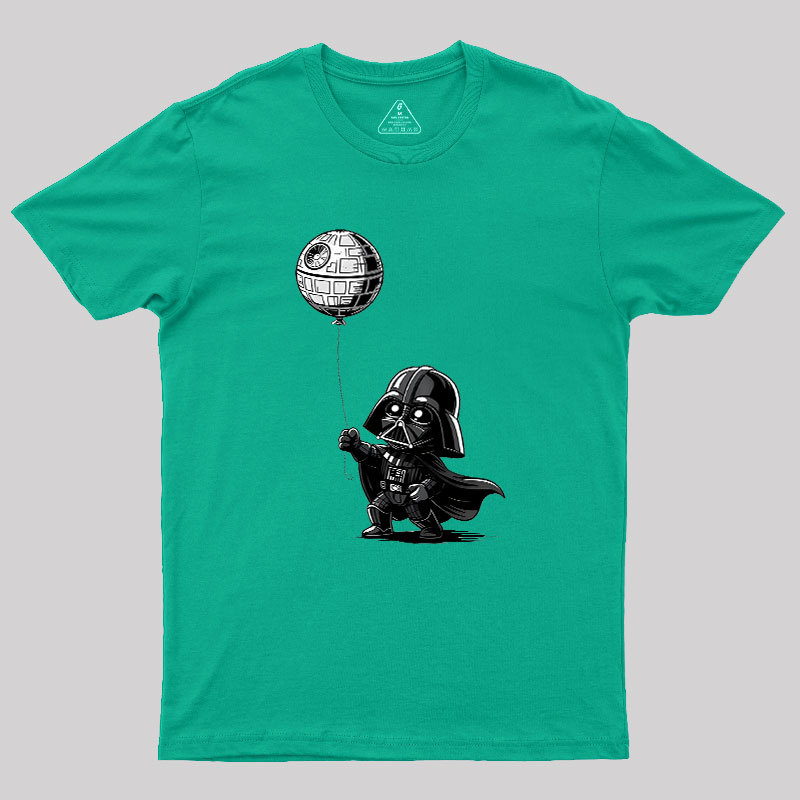 The Death Star Balloon Geek T-Shirt