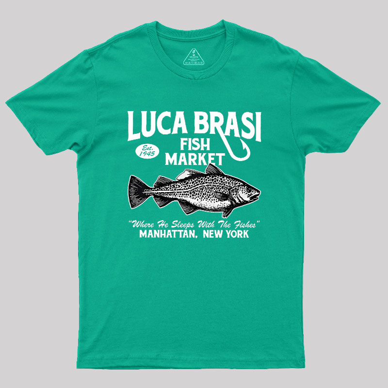 Luca Brasi Fishing Charters Geek T-Shirt