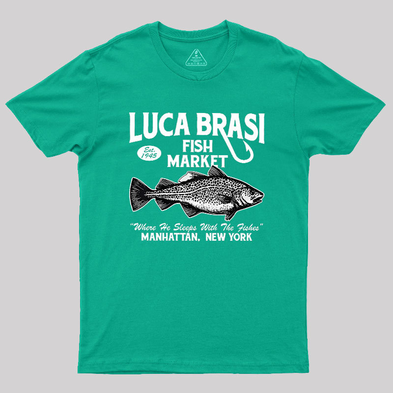 Luca Brasi Fishing Charters Geek T-Shirt