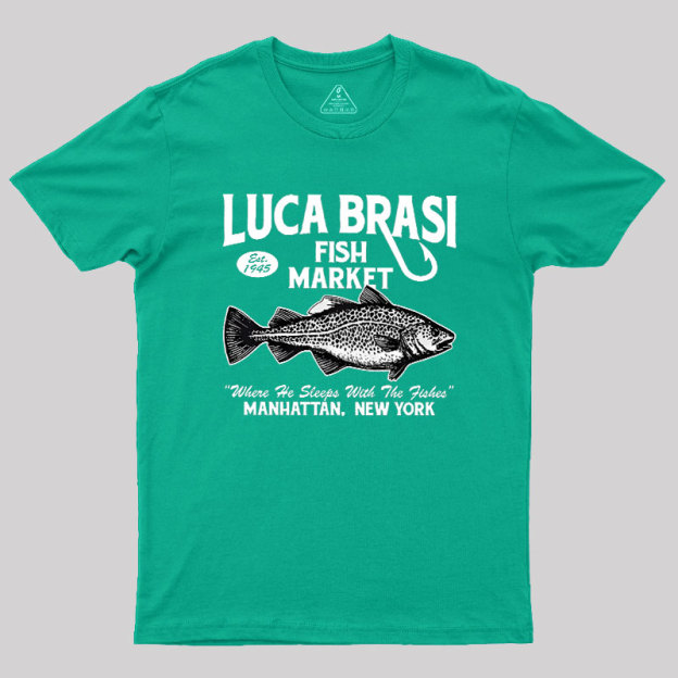 Luca Brasi Fishing Charters Geek T-Shirt