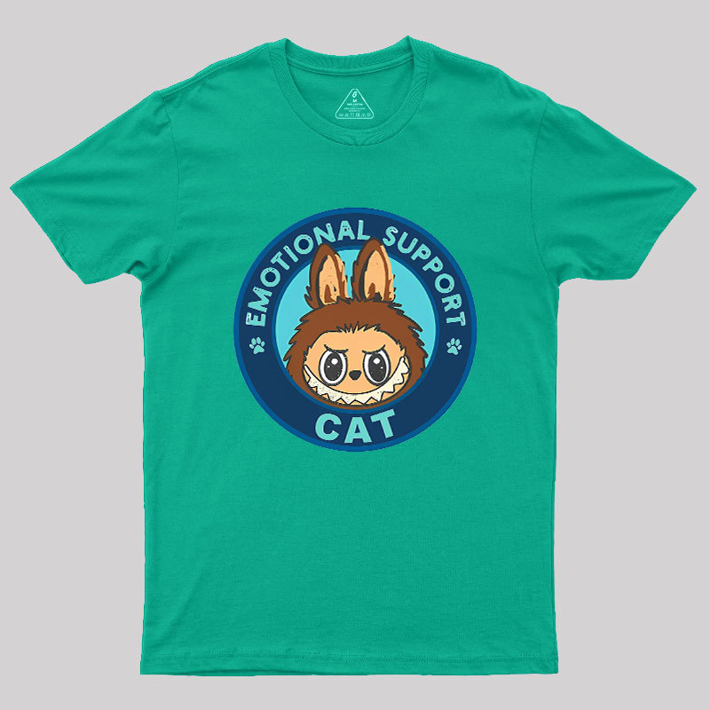 Emotional Support Cat Geek T-Shirt