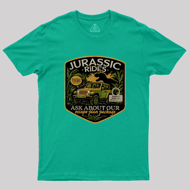 Jurassic Rides Geek T-Shirt