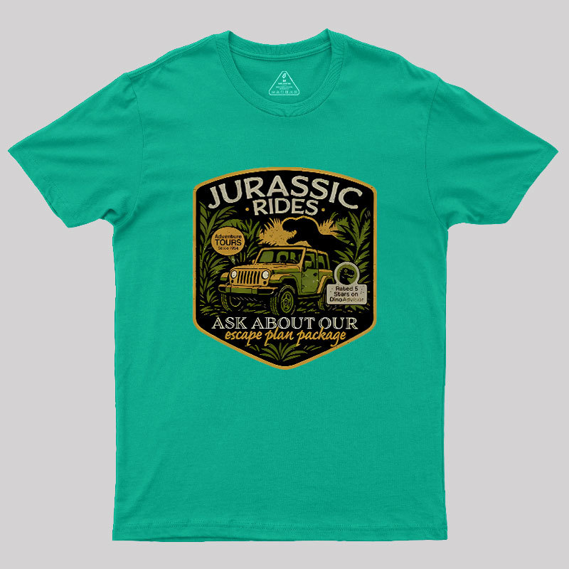Jurassic Rides Geek T-Shirt