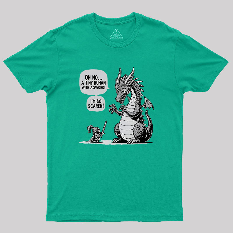 Sarcastic Dragon Geek T-Shirt