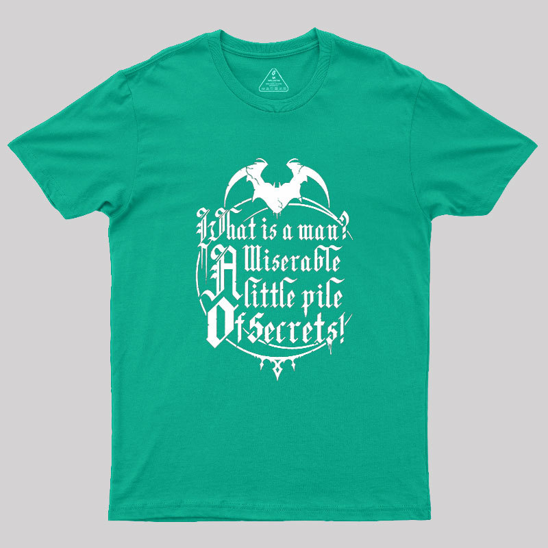 What Is A Man Geek T-Shirt