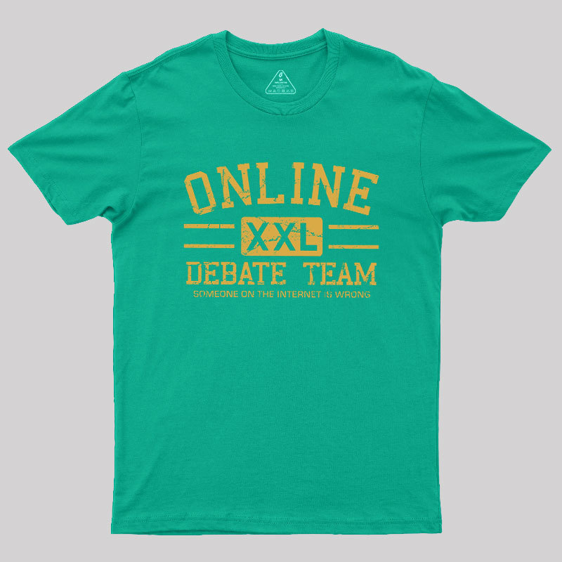 Online Debate Team Geek T-Shirt
