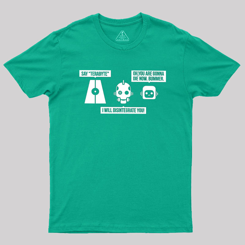 Three Robots Geek T-Shirt
