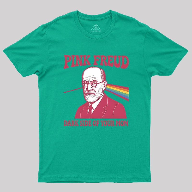 Pink Freud Geek T-Shirt