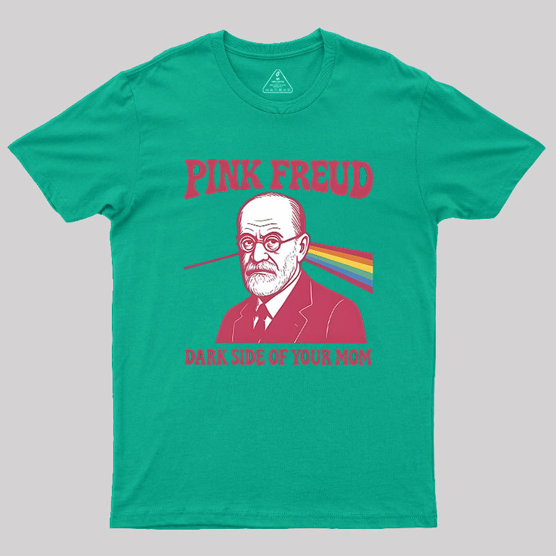 Pink Freud Geek T-Shirt