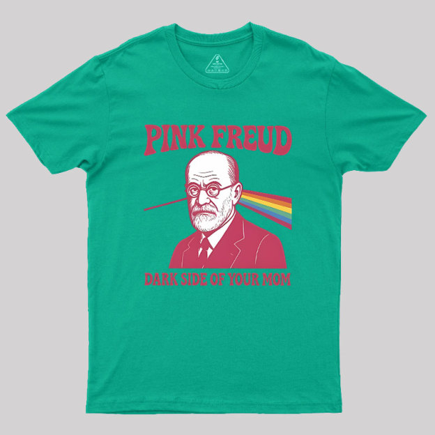 Pink Freud Geek T-Shirt
