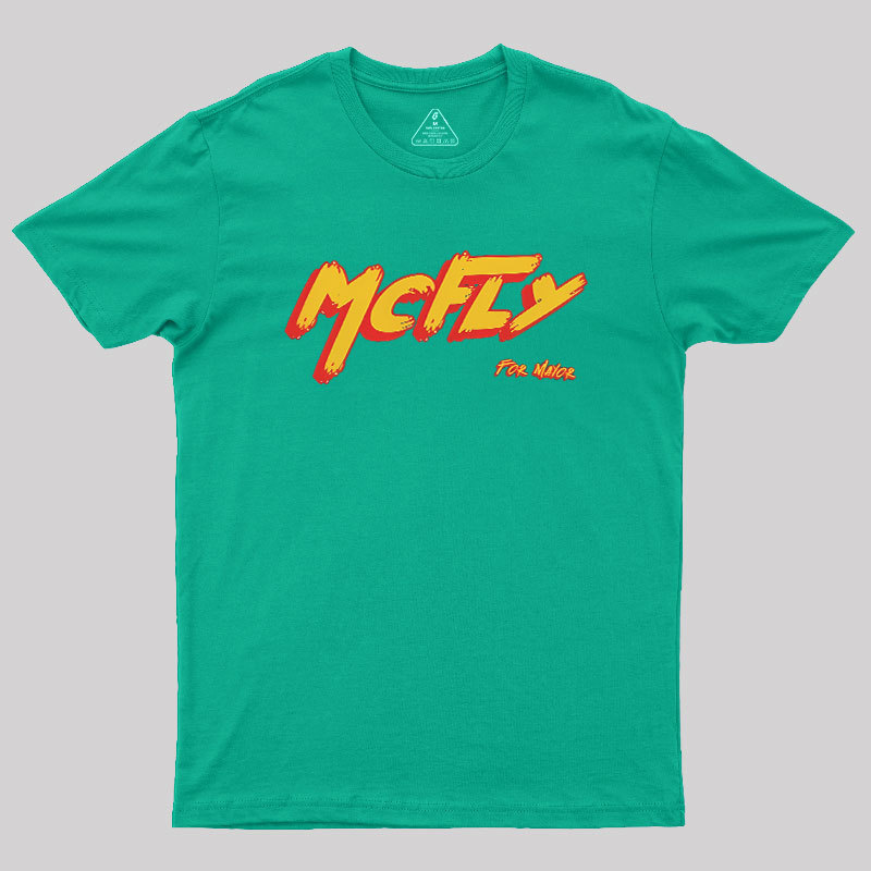 McFly For Mayor Geek T-Shirt