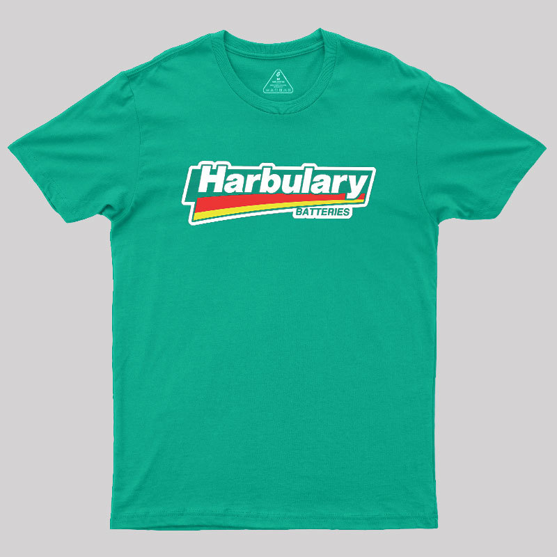 Harbulary Batteries Geek T-Shirt