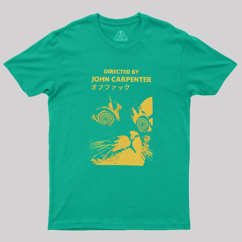 Directed By John Carpenter Geek T-Shirt