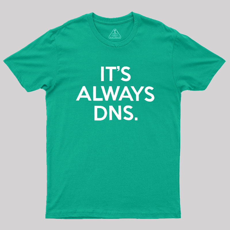 It's Always DNS Geek T-Shirt