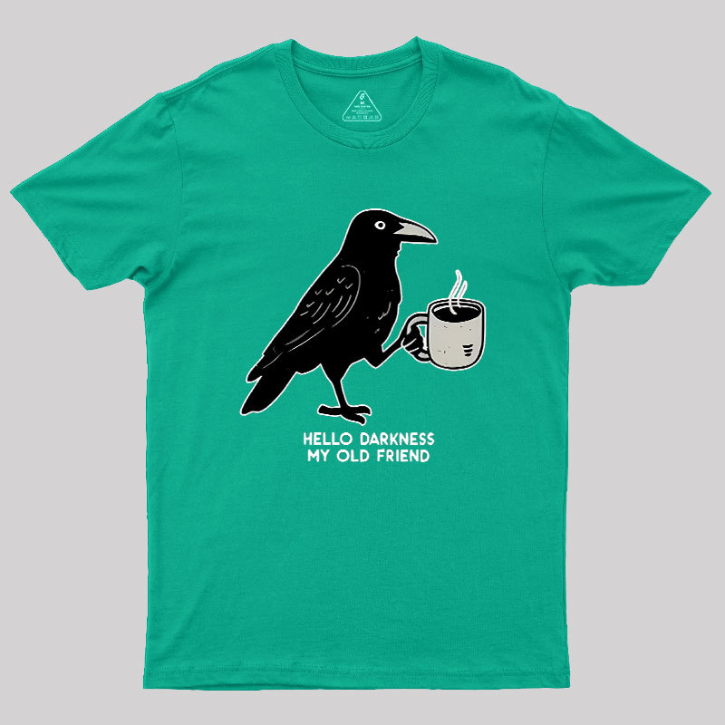 Raven Crow Coffee Geek T-Shirt