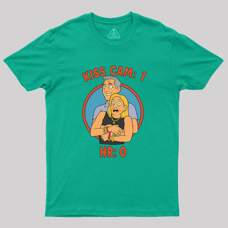 Caught On The Coldplay Kiss Cam Geek T-Shirt